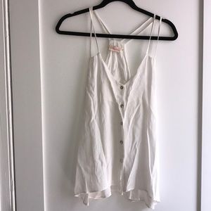 White tank size small